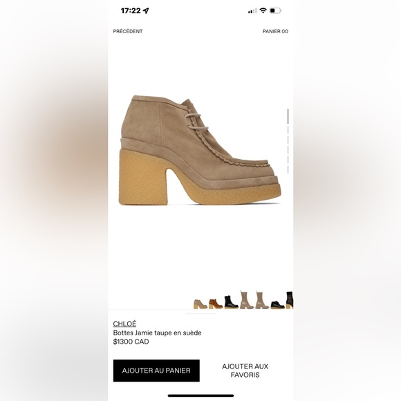 SOLD CHLOE NWT JAMIE Ankle boots size 40 (10) - Picture 4 of 5